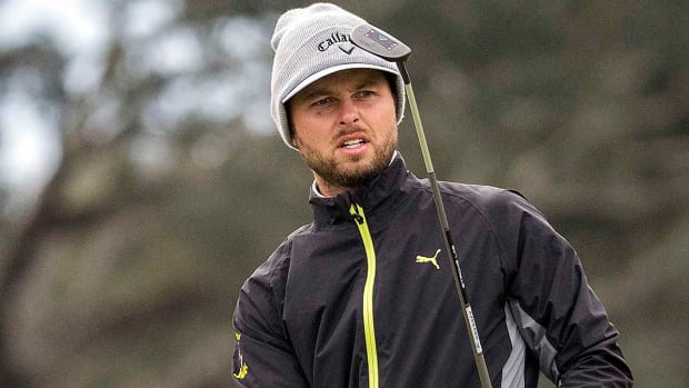 Adam Svensson is pictured at the 2022 RSM Classic.